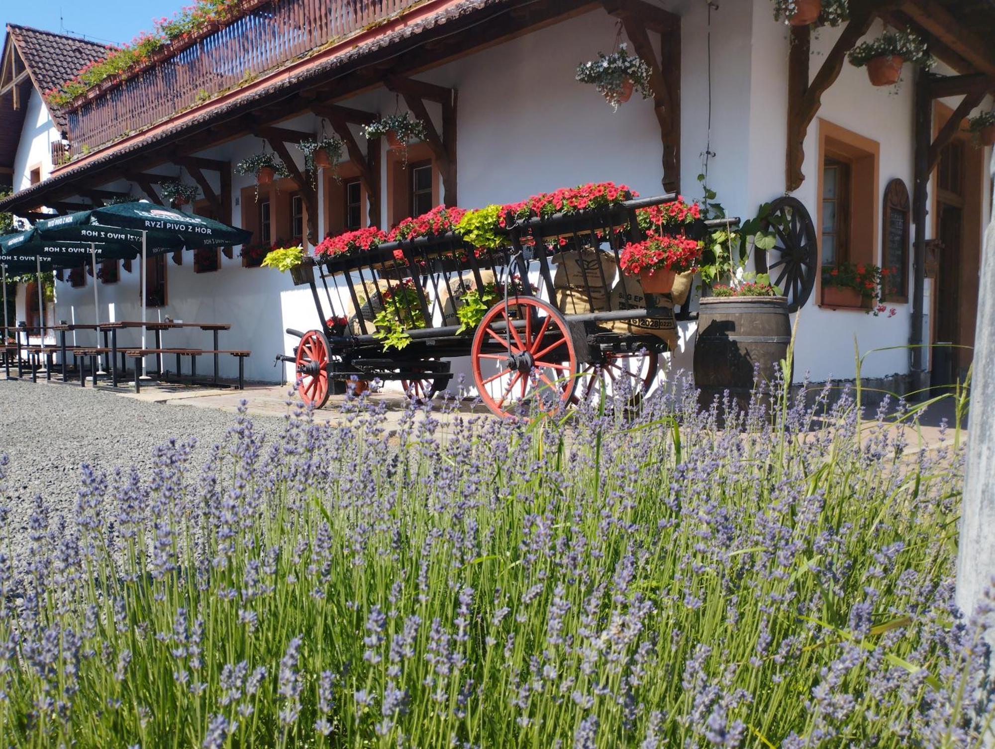 Penzion Restaurace U Helferu Libuň エクステリア 写真